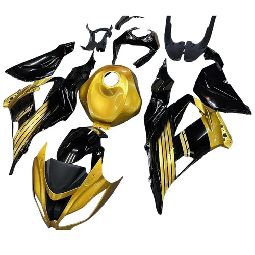 2013-2018 Kawasaki ZX6R 636 Injection Fairing Kit Bodywork Plastic ABS#120 Amotopart Fairing