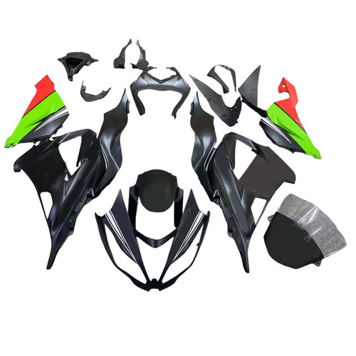Injection Fairing Kit Bodywork Plastic ABS fit For Kawasaki ZX6R 636 2013-2018