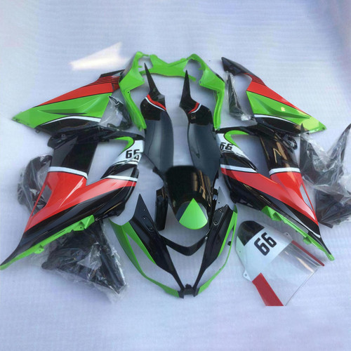Injection Fairing Kit Bodywork Plastic ABS fit For Kawasaki ZX6R 636 2013-2018