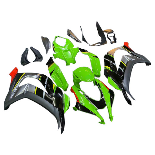 2016-2020 Kawasaki ZX10R Injection Fairing Kit Bodywork Plastic ABS#152 Amotopart Fairing