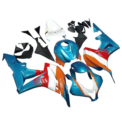 2007-2008 Honda CBR600RR F5 Injection Fairing Kit Bodywork Plastic ABS#186 Amotopart Fairing