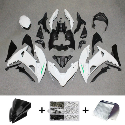 Injection Fairing Kit Bodywork Plastic ABS fit For Kawasaki ER6F/Ninja650R 2017-2019