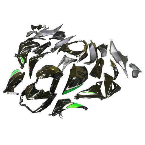 2013-2018 Kawasaki Z800 Injection Fairing Kit Bodywork Plastic ABS#111 Amotopart Fairing