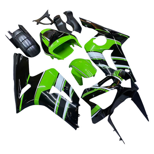 2003-2004 Kawasaki ZX6R 636 Injection Fairing Kit Bodywork Plastic ABS#121 Amotopart Fairing