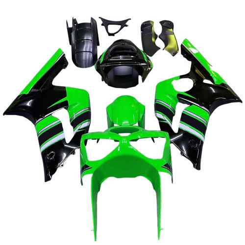 Injection Fairing Kit Bodywork Plastic ABS fit For Kawasaki ZX6R 636 2003-2004