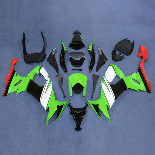 Injection Fairing Kit Bodywork Plastic ABS fit For Kawasaki ZX10R 2008-2010