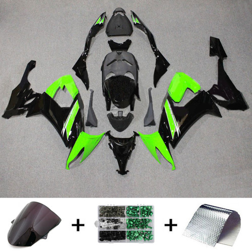 Injection Fairing Kit Bodywork Plastic ABS fit For Kawasaki ZX10R 2008-2010