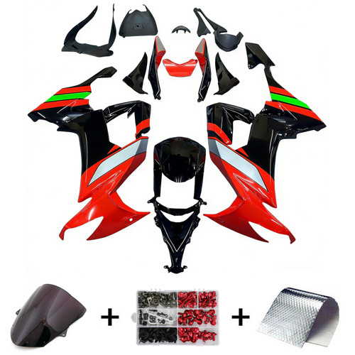 Injection Fairing Kit Bodywork Plastic ABS fit For Kawasaki ZX10R 2008-2010