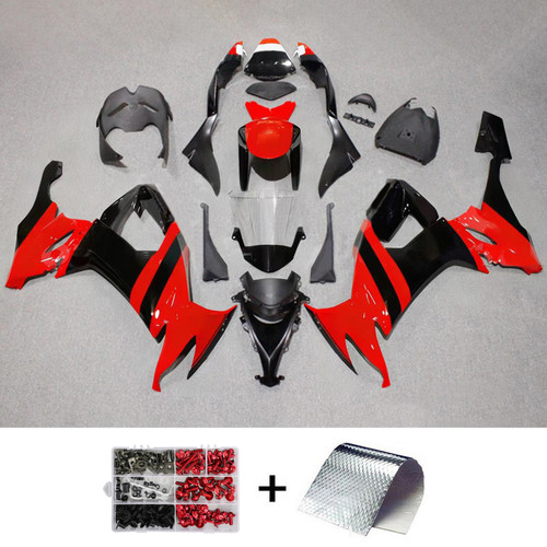Injection Fairing Kit Bodywork Plastic ABS fit For Kawasaki ZX10R 2008-2010