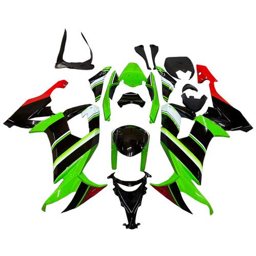 Injection Fairing Kit Bodywork Plastic ABS fit For Kawasaki ZX10R 2008-2010
