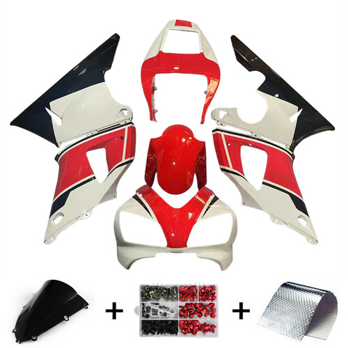 1998-1999 Yamaha YZF 1000 R1 Injection Fairing Kit Bodywork Plastic ABS#126 Amotopart Fairing