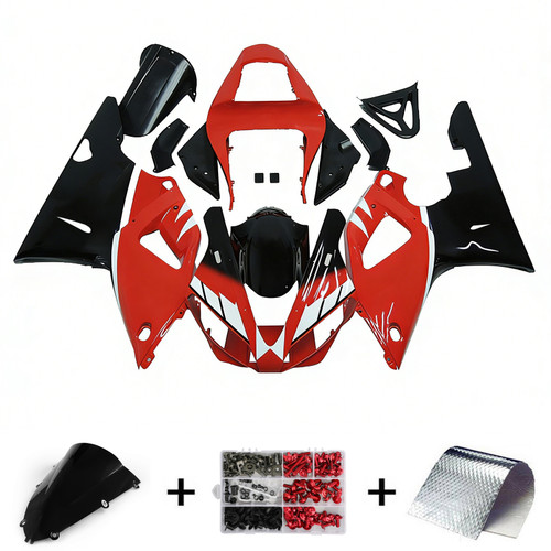 Injection Fairing Kit Bodywork Plastic ABS fit For Yamaha YZF 1000 R1 1998-1999