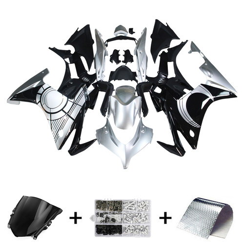 2013-2015 Honda CBR500R Injection Fairing Kit Bodywork Plastic ABS#112 Amotopart Fairing