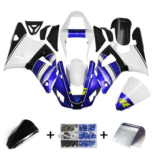 Injection Fairing Kit Bodywork Plastic ABS fit For Yamaha YZF 1000 R1 2000-2001