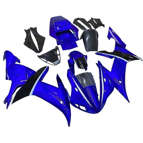 2002-2003 Yamaha YZF-R1 Injection Fairing Kit Bodywork Plastic ABS#30 Amotopart Fairing