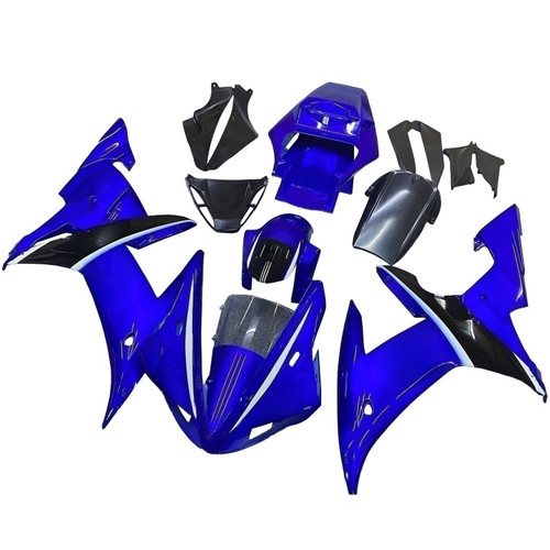2002-2003 Yamaha YZF-R1 Injection Fairing Kit Bodywork Plastic ABS#30 Amotopart Fairing