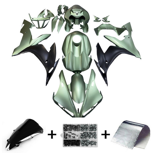 2004-2006 Yamaha YZF 1000 R1 Injection Fairing Kit Bodywork Plastic ABS#36 Amotopart Fairing