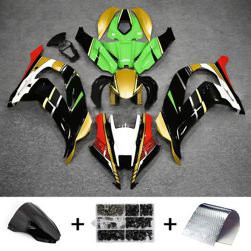 Injection Fairing Kit Bodywork Plastic ABS fit For Kawasaki ZX10R 2016-2020