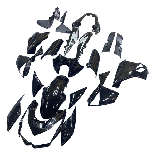 2010-2013 Kawasaki Z1000 Injection Fairing Kit Bodywork Plastic ABS#106 Amotopart Fairing