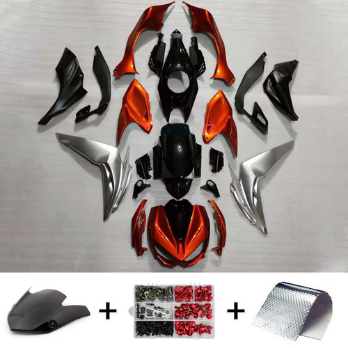 Injection Fairing Kit Bodywork Plastic ABS fit For Kawasaki Z1000 2014-2017
