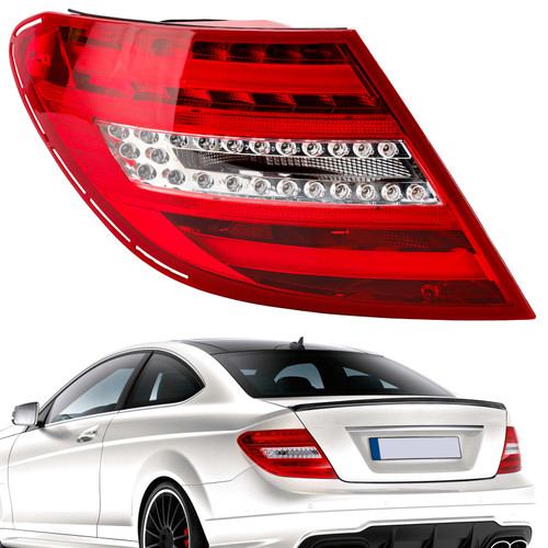 Left Tail Light Rear Lamp For Mercedes Benz W204 C250 C300 C350 C63 2011-2014