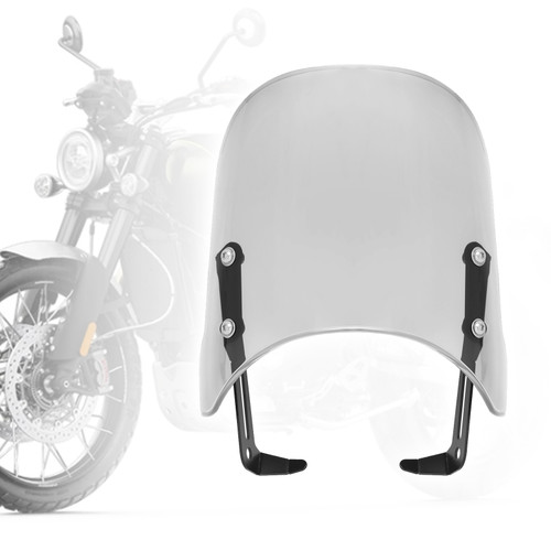 Windshield WindScreen fit for Scrambler 1200 XC XE 19-23 Street Twin 900 16-23 CLE