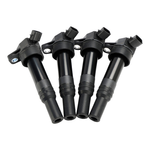 2014-2016 Kia Forte 4x Ignition Coil +Spark Plug UF651 Generic