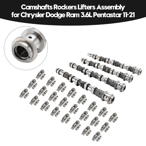 2011-2021 Chrysler Dodge Ram 3.6L Pentastar Camshafts Rockers Lifters Assembly 5184377AG, 5184378AG, 5184379AG, 5184380AG Generic