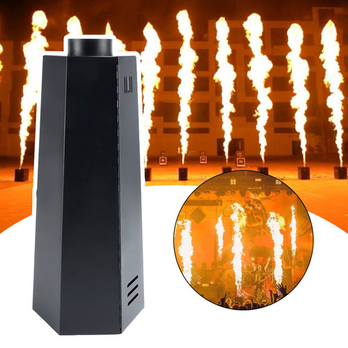 200W Flame Spraying Projector DMX DJ Stage Fire Effect Aerosol Flame Machine For Party Holidays Events  Activities Celebrate Festival