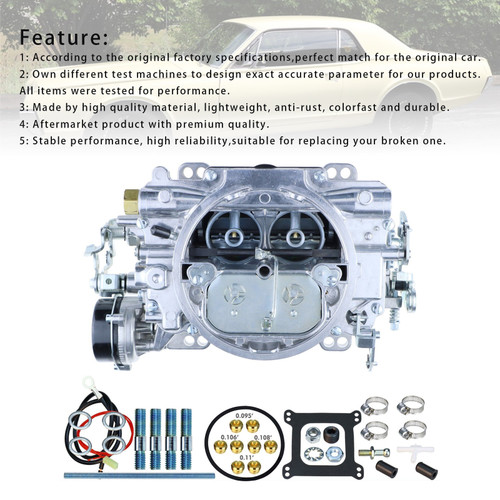 4 BBL Electric Choke 1409 Carburetor For Performer 600 CFM Carb