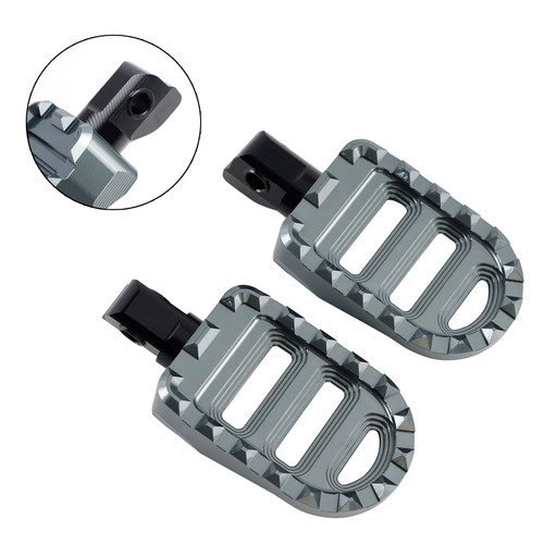 2021-2023 Meteor 350 Rear/Front Footrests Foot Peg Gray Generic