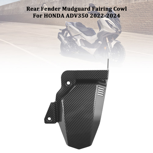 2022-2024 HONDA ADV350 Rear Fender Mudguard Fairing Cowl Carbon Generic