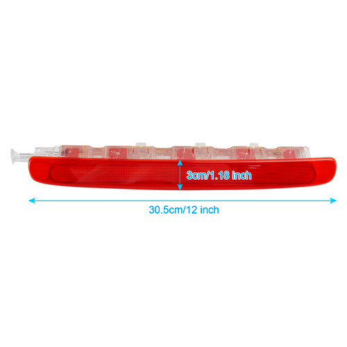 2006-2015 Seat Altea XL - Type 5P High Level Brake LED Red Light Rear Third Stop Lamp 5P8945097 Generic
