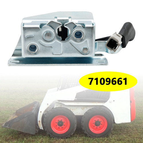 7109661 Front Door Latch With Sensor Compatible With Bobcat S175