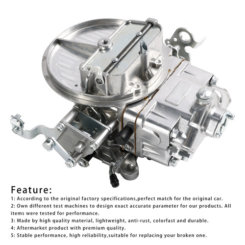Holley 2BBL Carburetor 500 CFM Manual Choke FR-4412S Generic