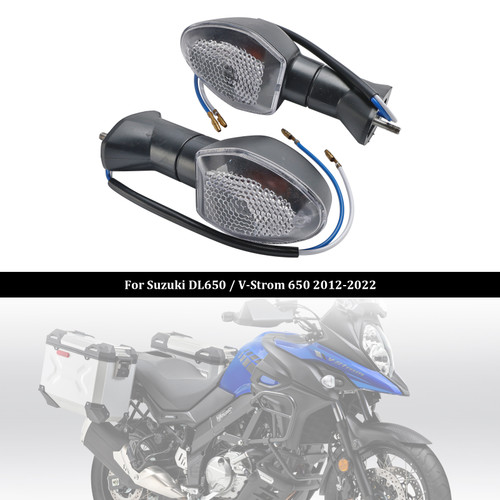 2012-2022 Suzuki V-Strom 650 1000 1050 GSX-S 750 Turn Signal Lights Indicator Lamp Clear Generic