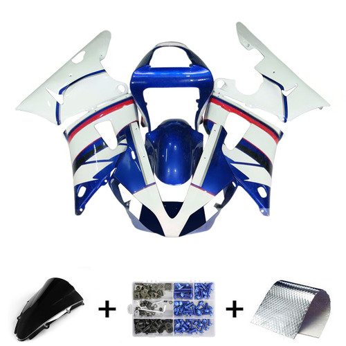 Injection Fairing Kit Bodywork Plastic ABS fit For Yamaha YZF 1000 R1 2000-2001