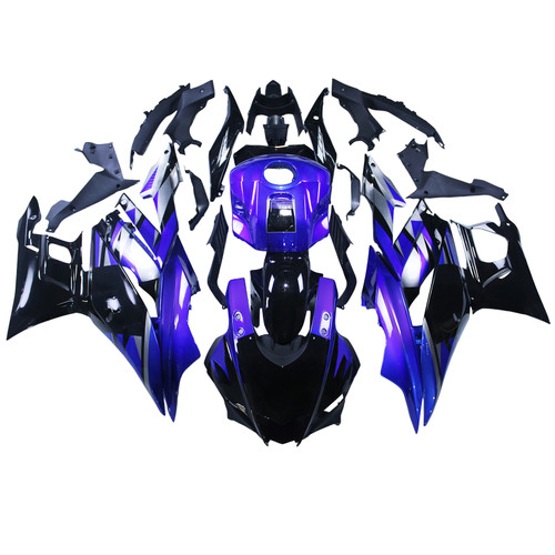2019-2021 Yamaha YZF-R3 R25 Injection Fairing Kit Bodywork Plastic ABS Amotopart Fairing #177