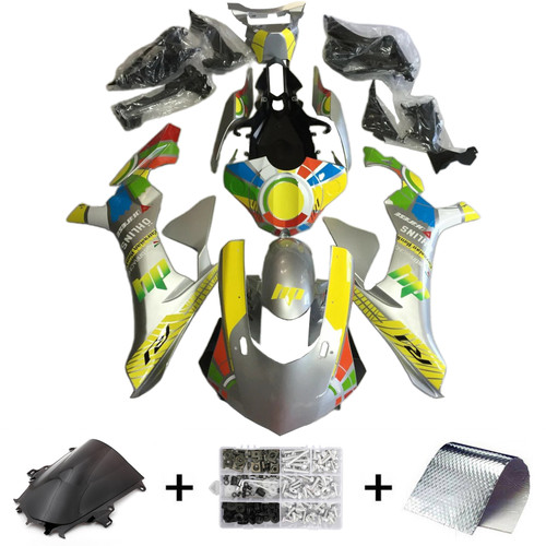 2020-2024 Yamaha YZF-R1 Injection Fairing Kit Bodywork Plastic ABS Amotopart Fairing #153