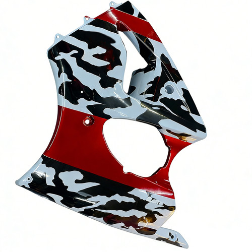 2000-2002 Kawasaki ZX6R 636 / 2005-2008 ZZR600 Injection Fairing Kit Bodywork Amotopart Fairing #135