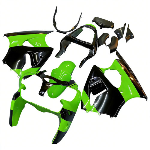 2000-2002 Kawasaki ZX6R 636 / 2005-2008 ZZR600 Injection Fairing Kit Bodywork Amotopart Fairing #148