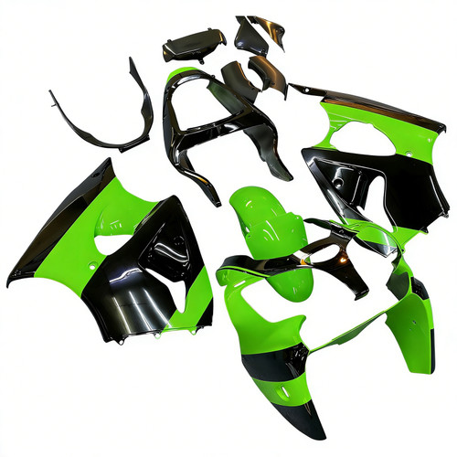 2000-2002 Kawasaki ZX6R 636 / 2005-2008 ZZR600 Injection Fairing Kit Bodywork Amotopart Fairing #148