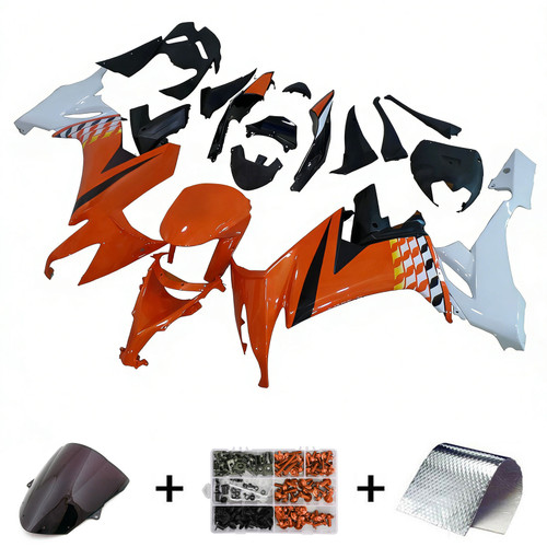 Injection Fairing Kit Bodywork Plastic ABS fit For Kawasaki ZX10R 2008-2010