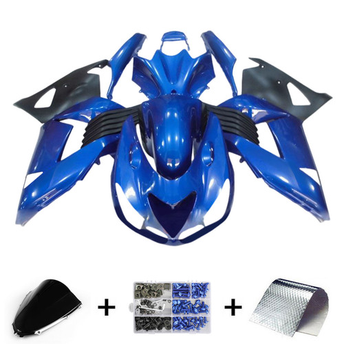 Injection Fairing Kit Bodywork fit For Kawasaki ZX14R ZZR1400 2006-2011