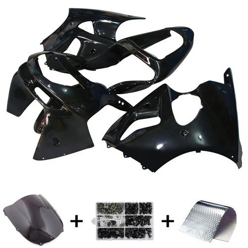 Injection Fairing Kit Bodywork Plastic ABS fit For Kawasaki ZX6R 1998-1999