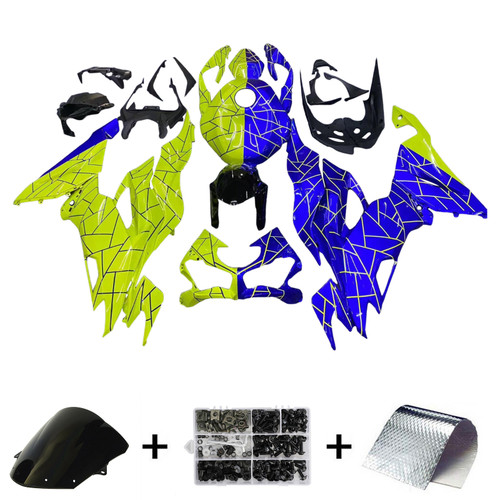 2019-2023 Kawasaki ZX6R Injection Fairing Kit Bodywork Plastic ABS Amotopart Fairing #124