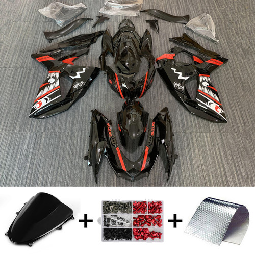 2009-2016 Suzuki GSXR1000 K9 Injection Fairing Kit Bodywork Plastic ABS Amotopart Fairing #154