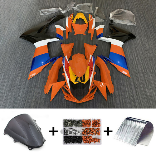 Injection Fairing Kit Bodywork Plastic For Suzuki GSXR600 GSXR750 2011-2026 K11
