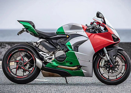 2020-2024 Ducati Panigale V2 Injection Fairing Kit Bodywork Plastic ABS Amotopart Fairing #107