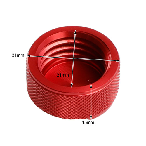 2023-2025 Speed 400 Radiator Cover coolant Cap Lid Red Generic